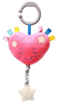 Babyono zabawka dla dzieci z pozytywką LULLABY HEART (615)*