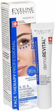 Eveline Face Therapy Professional Kuracja S.O.S.redukująca cienie i obrzęki pod oczami Dermo revital  15ml