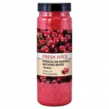 Fresh Juice Perełki do kąpieli, cherry & pomegranate 450g