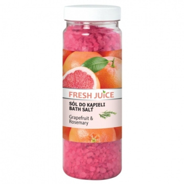 Fresh Juice Sól do kąpieli, grapefruit &  rosemary  700g