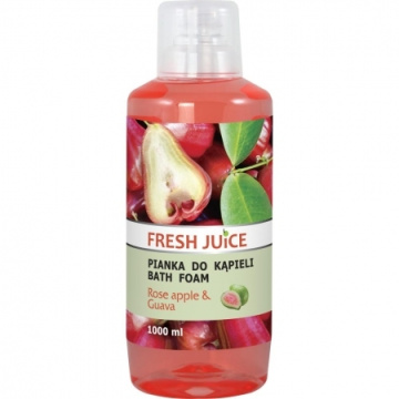Fresh Juice Pianka do kąpieli, różane jabłko &  guawa 1000ml