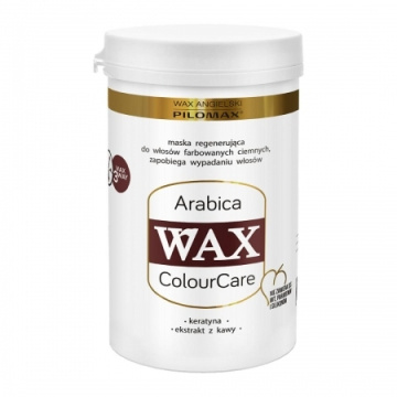 WAX ang Pilomax MASKA Arabica włosy ciemne farbowane ColourCare 480g