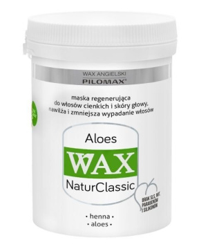 WAX ang Pilomax MASKA Aloes włosy cienkie NaturClassic 240ml