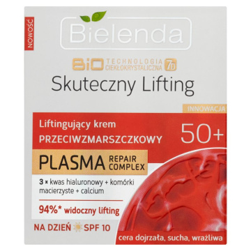 Bielenda BioTechnologia 7D Plasma Repair Complex 50+ Krem na dzień  50ml