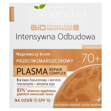 Bielenda BioTechnologia 7D Plasma Repair Complex 70+ Krem na dzień  50ml