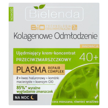 Bielenda BioTechnologia 7D Plasma Repair Complex 40+ Krem na noc  50ml