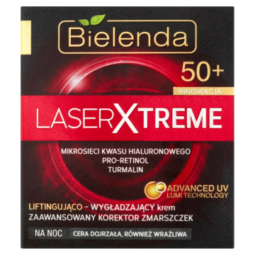 Bielenda Laser Xtreme 50+ Krem na noc liftingująco wygładzający  50ml