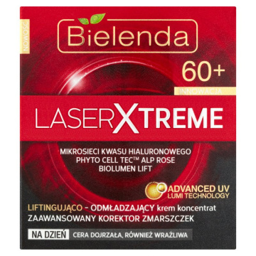 Bielenda Laser Xtreme 60+ Krem na dzień liftingująco odmładzający  50ml