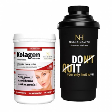Noble health kolagen w proszku + witamina C 100 g