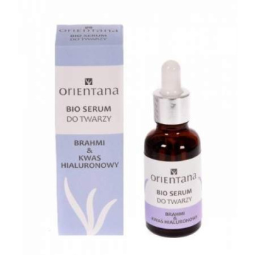 Orientana Bio serum do twarzy brahmi&kwas hialuronowy 30 ml