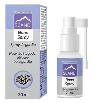 Rodzina Zdrowia Scandi Nanospray spray do gardła 20 ml