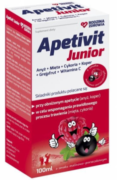 Rodzina Zdrowia Apetivit Junior płyn 100 ml