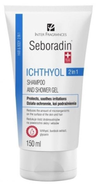 Seboradin ICHTHYOL szampon i żel 2w1 150 ml