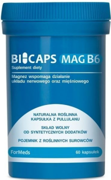 ForMeds Bicaps Mag B6, 60 kapsułek