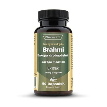 Pharmovit Brahmi 20:1 200 mg 90 kapsułek