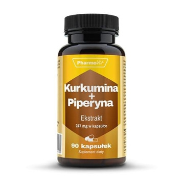 Pharmovit Kurkumina + piperyna 90 kapsułek