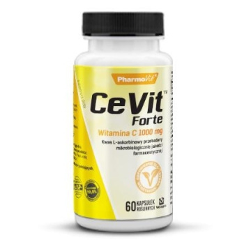 CeVit™ Forte Witamina C 1000 mg 60 kaps Vege