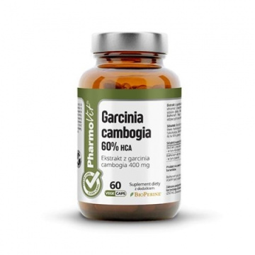 Garcinia cambogia 60%HCA 60 kaps VCAPS® Clean Label™