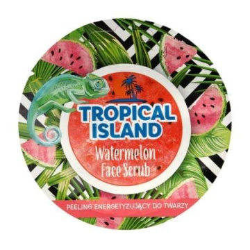 Marion Tropical Island Peeling energetyzujący do twarzy Watermelon  8g