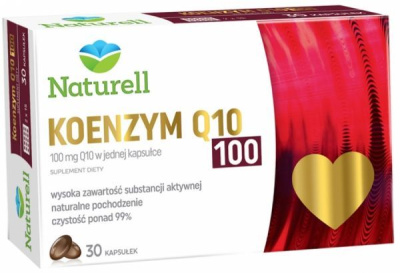 Naturell Koenzym Q10 100 mg, 30 kapsułek