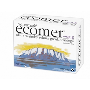 Odporność Ecomer + witamina E 120 kapsułek