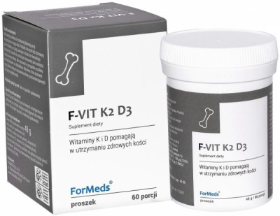 ForMeds F-VIT K2 D3 proszek 48 g (60 porcji witaminy K +D)