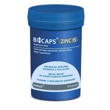 ForMeds Bicaps Zinc 15 mg, 60 kapsułek