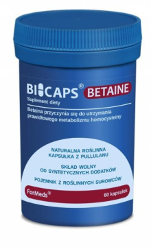 ForMeds Bicaps Betaine, 60 kapsułek