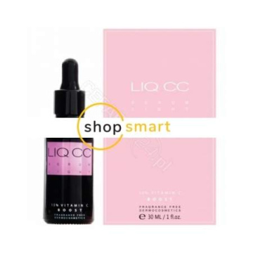 LIQ CC serum ligt - przeciwzmarszczkowy koncentrat rozświetlający z witaminą C 30 ml (konsystencja lekka)