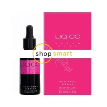 LIQ CC serum riche - przeciwzmarszczkowy koncentrat rozświetlający z witaminą C 30 ml (konsystencja bogata)