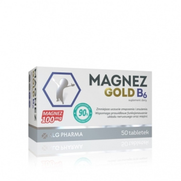 ALG PHARMA Magnez Gold  B6 50 tabletek