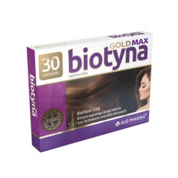ALG PHARMA Biotyna Gold Max 30 tabletek