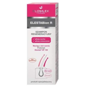 FLOS-LEK ELESTAbion R Szampon regeneracyjny - włosy suche i zniszczone 150 ml