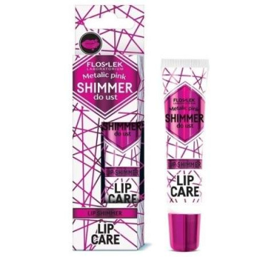 Flos-Lek Lip Care Shimmer do ust 10 g (Metalic Pink)