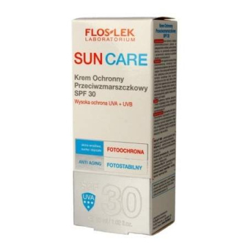 Floslek Sun Care Krem ochronny przeciwzmarszczkowy SPF30,  30ml