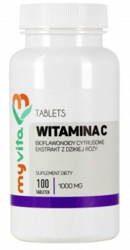 MyVita Witamina C 1000 mg, 100 tabletek