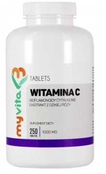 MyVita Witamina C 1000 mg, 250 tabletek