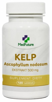 Kelp 500 mg, 120 tabletek (Medfuture)