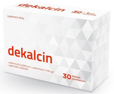 Dekalcin, 30 tabletek powlekanych