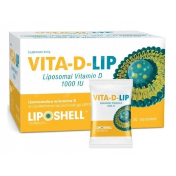 Vita-D-Lip Liposomal Vitamin D 1000 j.m., 30 saszetek