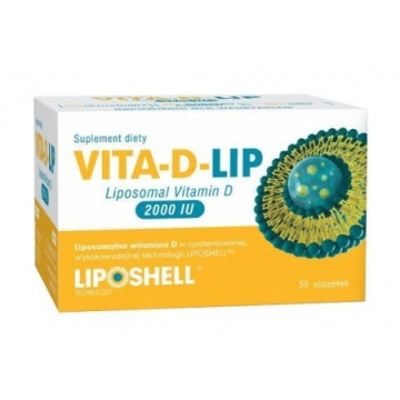 Vita-D-Lip Liposomal Vitamin D 2000 j.m., 30 saszetek