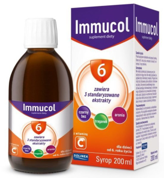 Immucol 6+ z tragankiem  200 ml