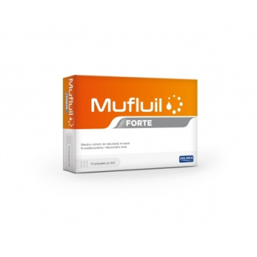 Mufluil Forte, roztwór do inhalacji, 10 ampułek po 2 ml