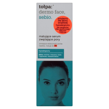 TOŁPA SEBIO Serum matujące do twarzy, zwężające pory 75 ml