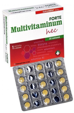 Multivitaminum HEC forte, 30 tabletek
