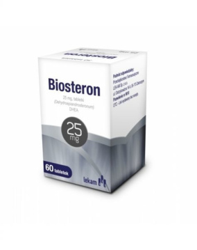 BIOSTERON 25 mg, 60 tabletek