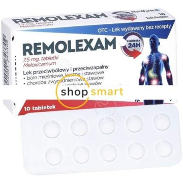 Remolexam 7,5 mg, 10 tabletek
