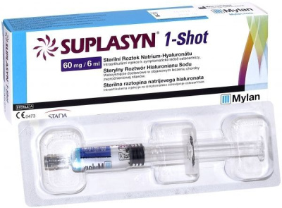 Suplasyn 1-shot 60 mg/6 ml x 1 ampstrzykawka