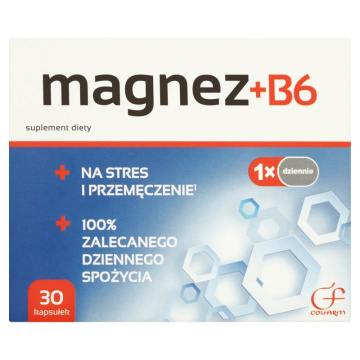 Magnez + B6 , 30 kapsułek