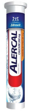 ZDROVIT Alercal Calcium 300 + Kwercetyna complex 20 tabletek musujących